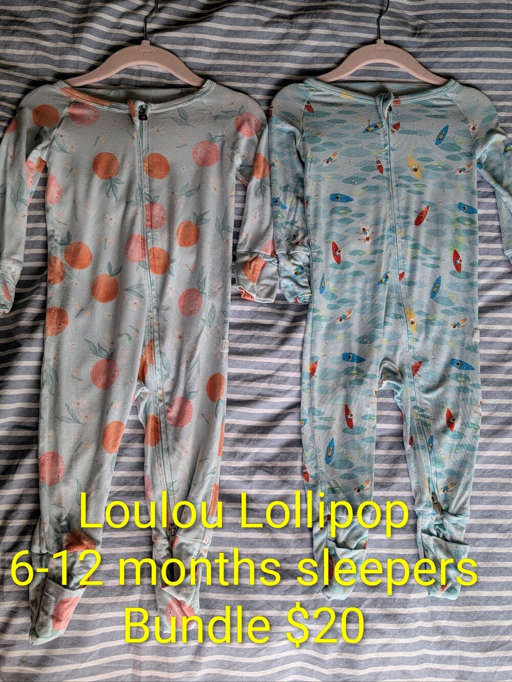 Bundle: Loulou Lollipop Sleepers 6-12 Months